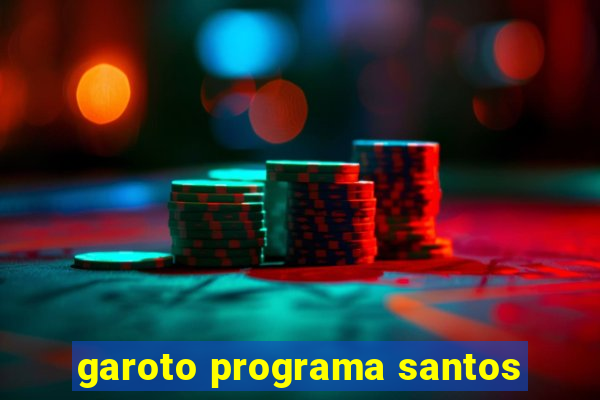 garoto programa santos